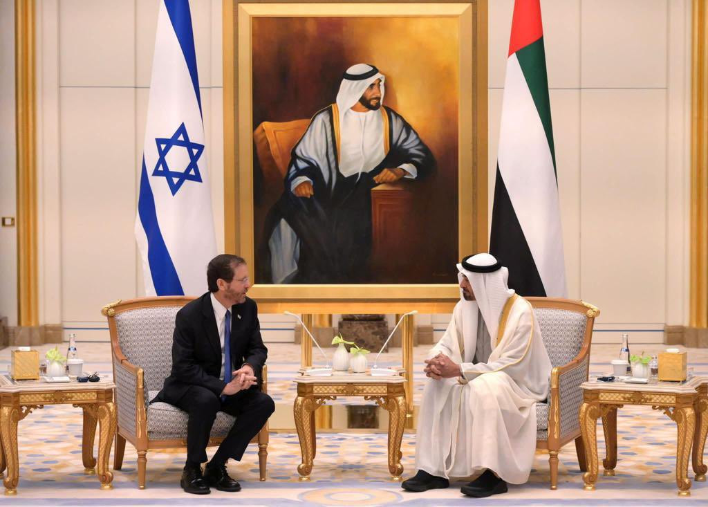 الرئيس الإسرائيلي من معرض إكسبو 2020: تجارتنا مع الإمارات تتجاوز المليار دولار