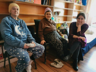 «بيت الأمل».. ملاذ كبار السن والمرضى الأوكرانيين غير القادرين على الهروب
