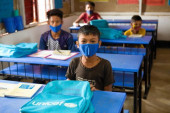 اليونيسف: تسجيل 10 آلاف طفل من الروهينغا للحصول على منهج ميانمار التعليمي
