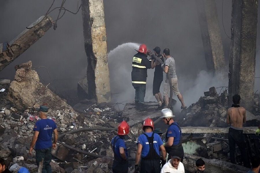ارتفاع حصيلة ضحايا انفجار المركز التجاري في يريفان إلى 15 شخصاً
