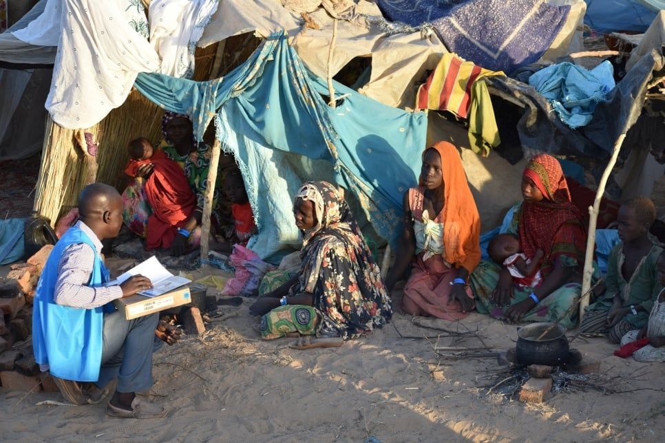 موجة الطقس البارد والتغيرات المناخية تضاعف معاناة اللاجئين في السودان