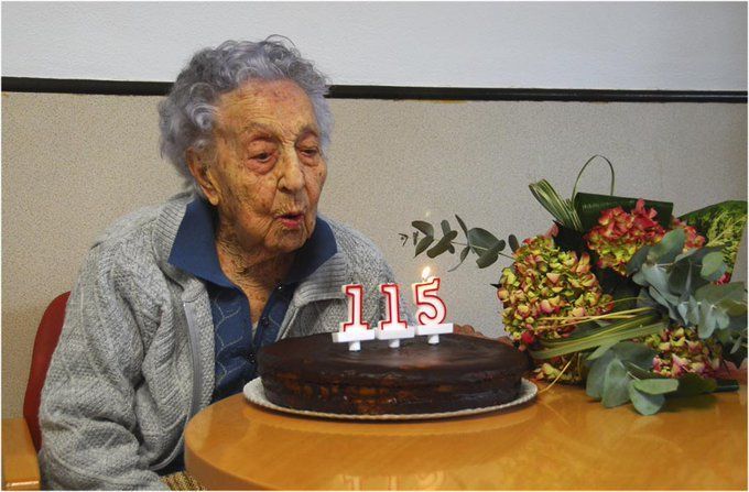 إسبانية في سن 115 عاماً مرشحة محتملة لتكون عميدة سن البشرية الجديدة