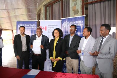 "الصحة العالمية" تتبرع بمعدات وإمدادات طبية لدولة إثيوبيا