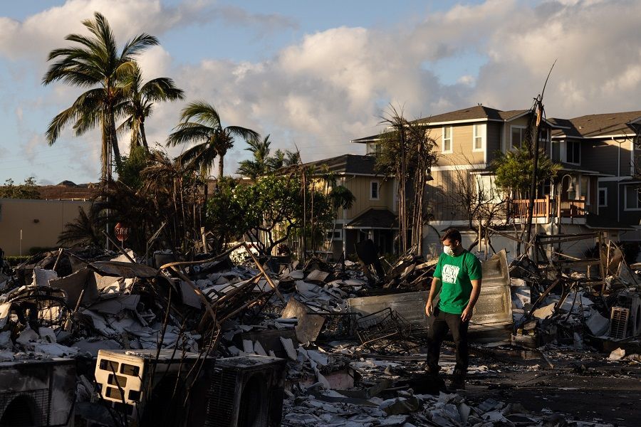 معاناة وغضب في هاواي مع ارتفاع حصيلة الحرائق إلى 93 قتيلاً