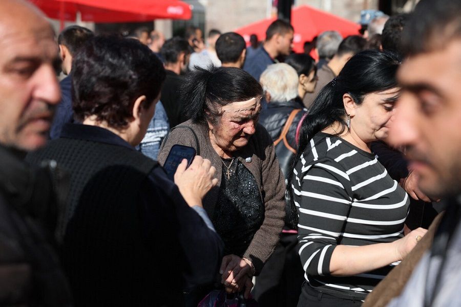 مفوضية اللاجئين تبدي قلقها إزاء العدد المتزايد من الفارين إلى أرمينيا