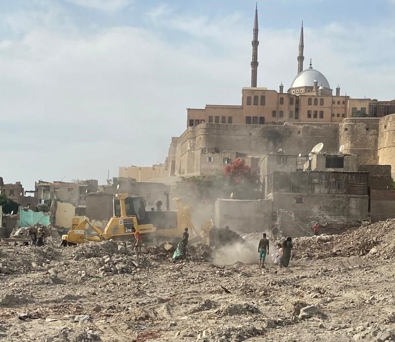Construction works near Saladin Citadel 