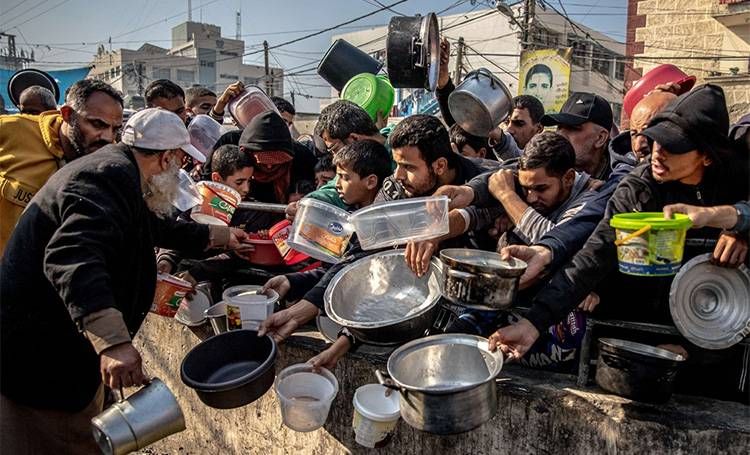 جسور بوست » بعد القصف.. المجاعة تهدد سكان شمال قطاع غزة