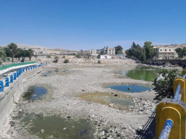 كارثة بيئية تهدد مصادر الرزق.. جفاف نهر العاصي يهدد الأمن الغذائي لمزارعي إدلب