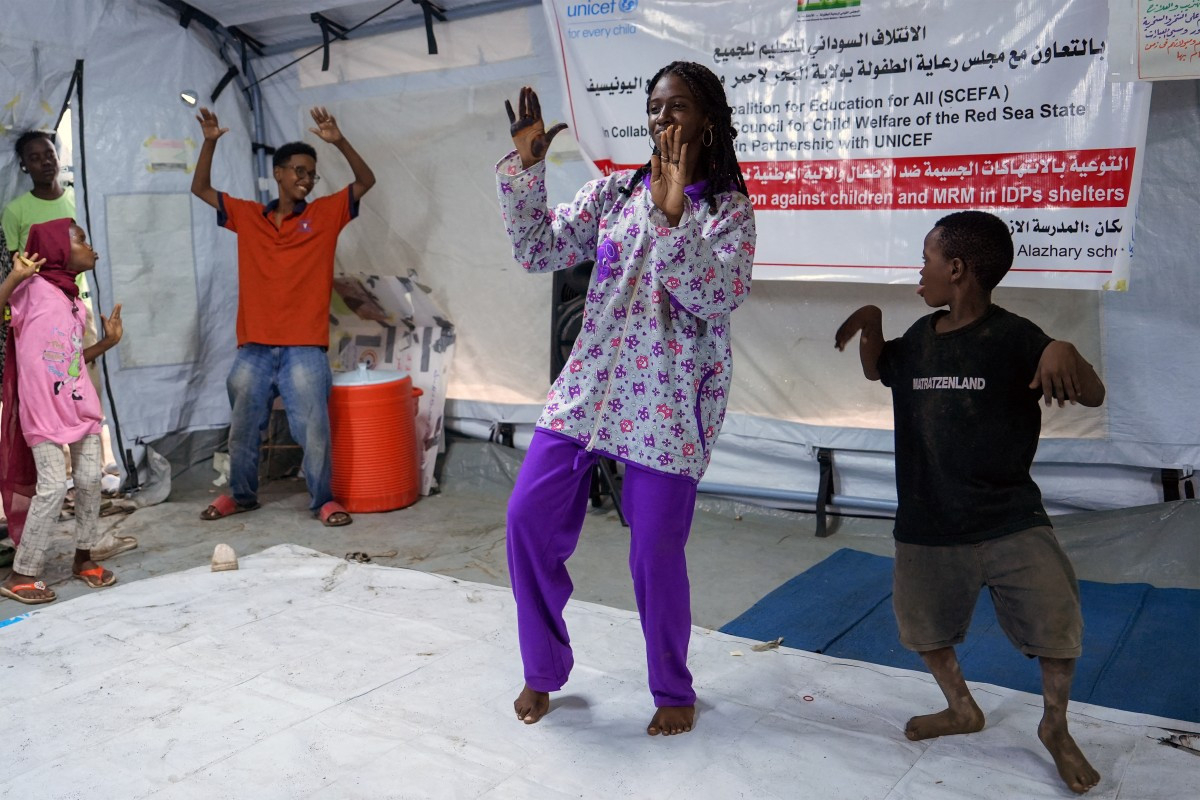 Jusoor Post » Sudanese teen raps of loss and hope amid war