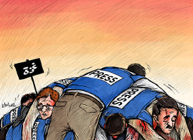 اغتيال الصحفيين في غزة