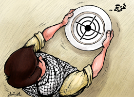استهداف الجوعى في غزة