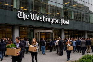 بعد صدمة تسريح مئات الصحفيين.. رئيس واشنطن بوست يغادر منصبه في لحظة حرجة